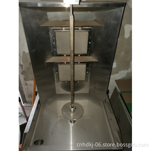 rosating gas infrared burner for shawarma grill